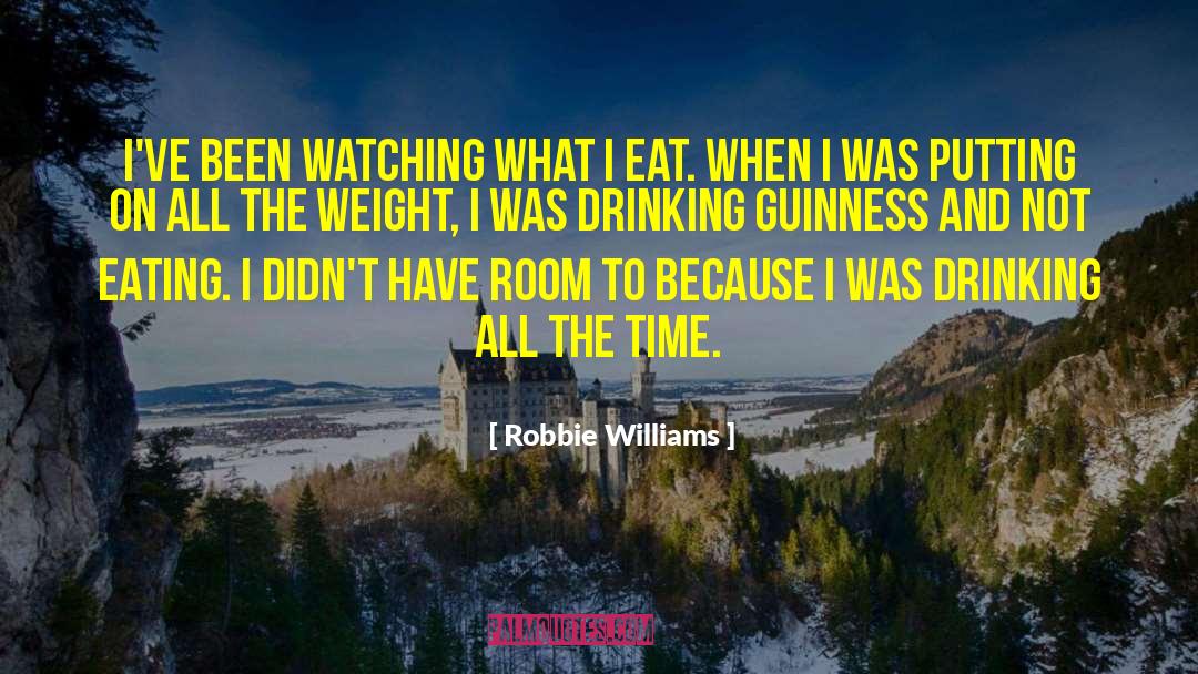 Bars Drinking quotes by Robbie Williams