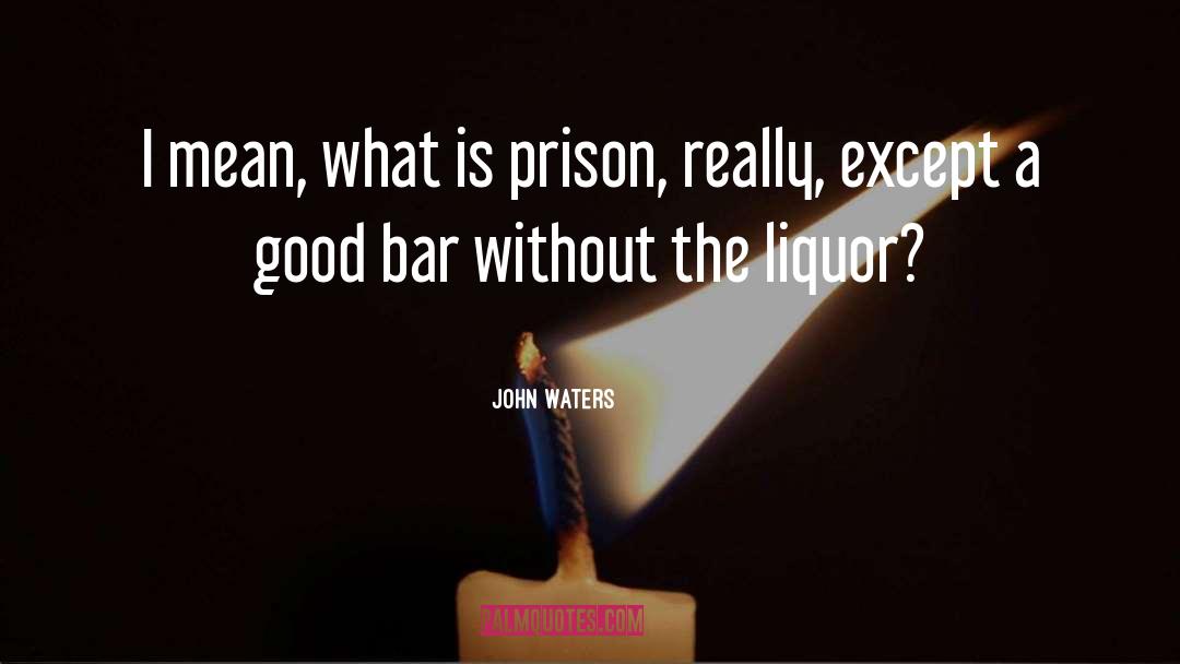 Bars quotes by John Waters