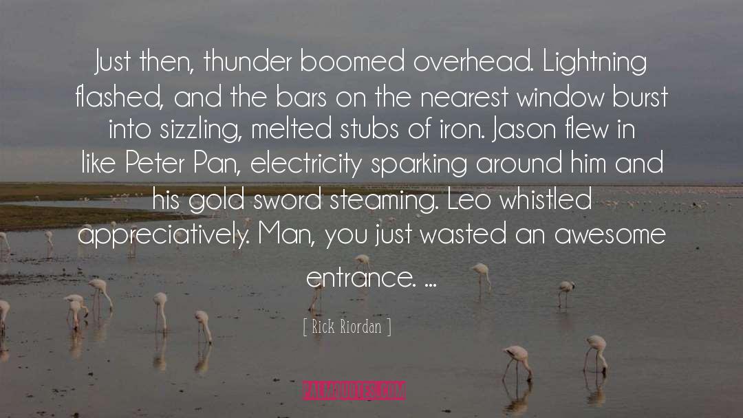 Bars quotes by Rick Riordan