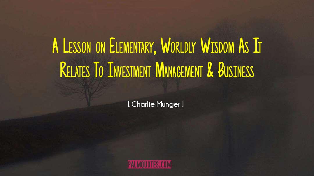 Barsanti Elementary quotes by Charlie Munger