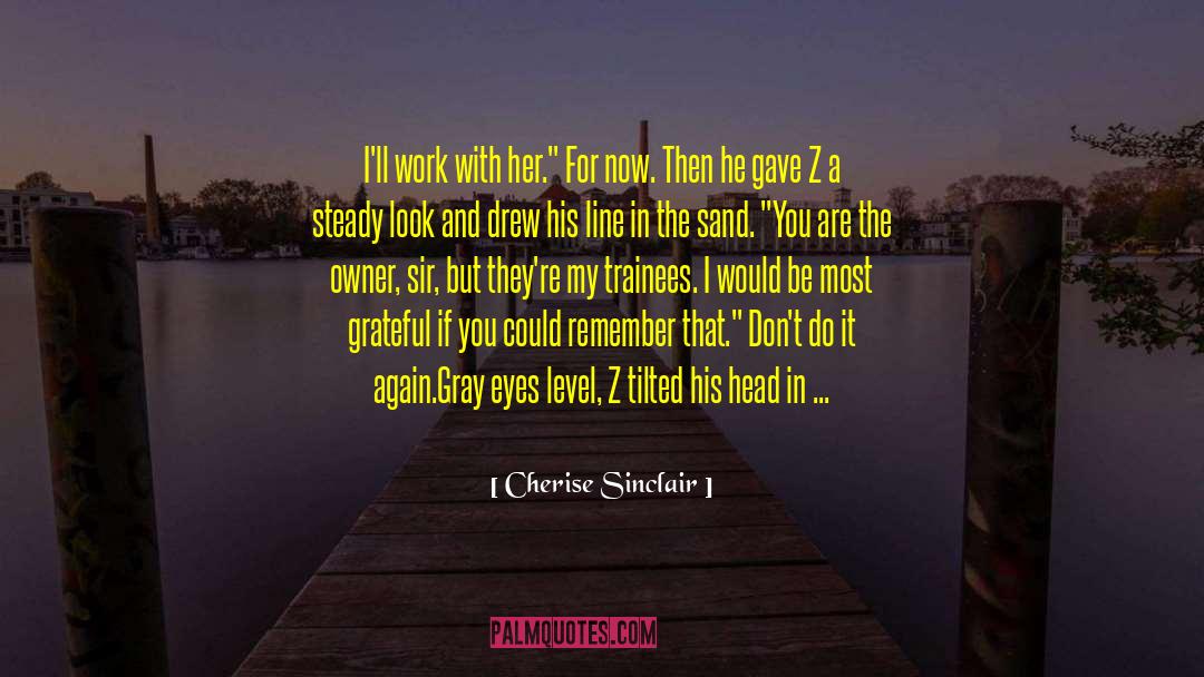 Bartender quotes by Cherise Sinclair