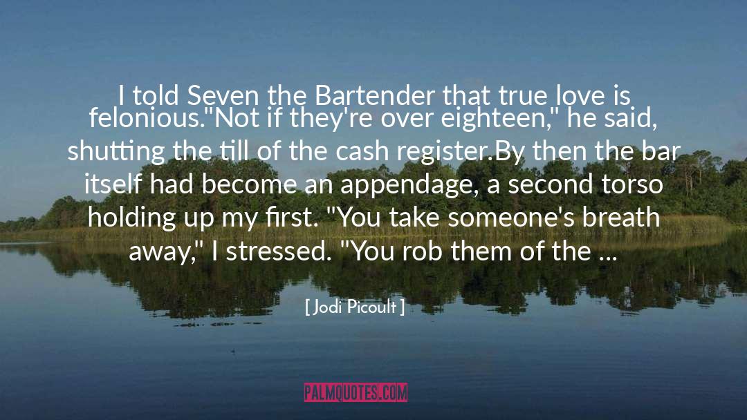 Bartender quotes by Jodi Picoult