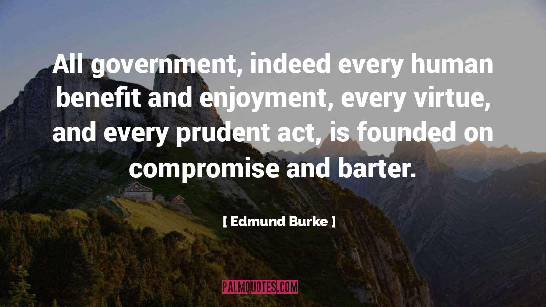 Barter quotes by Edmund Burke