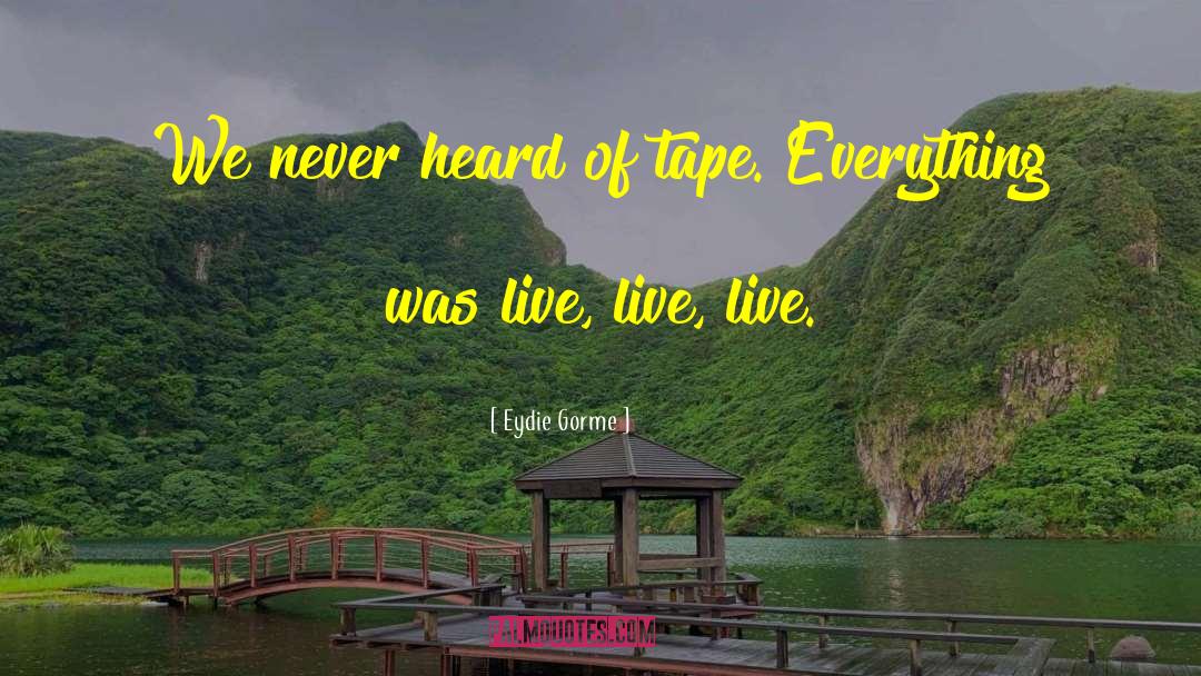 Bascope Live quotes by Eydie Gorme