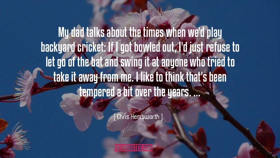Baseball Bat quotes by Chris Hemsworth