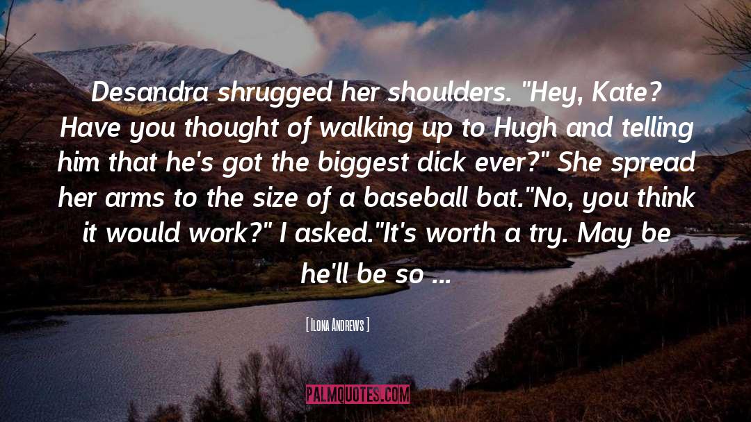 Baseball Bat quotes by Ilona Andrews
