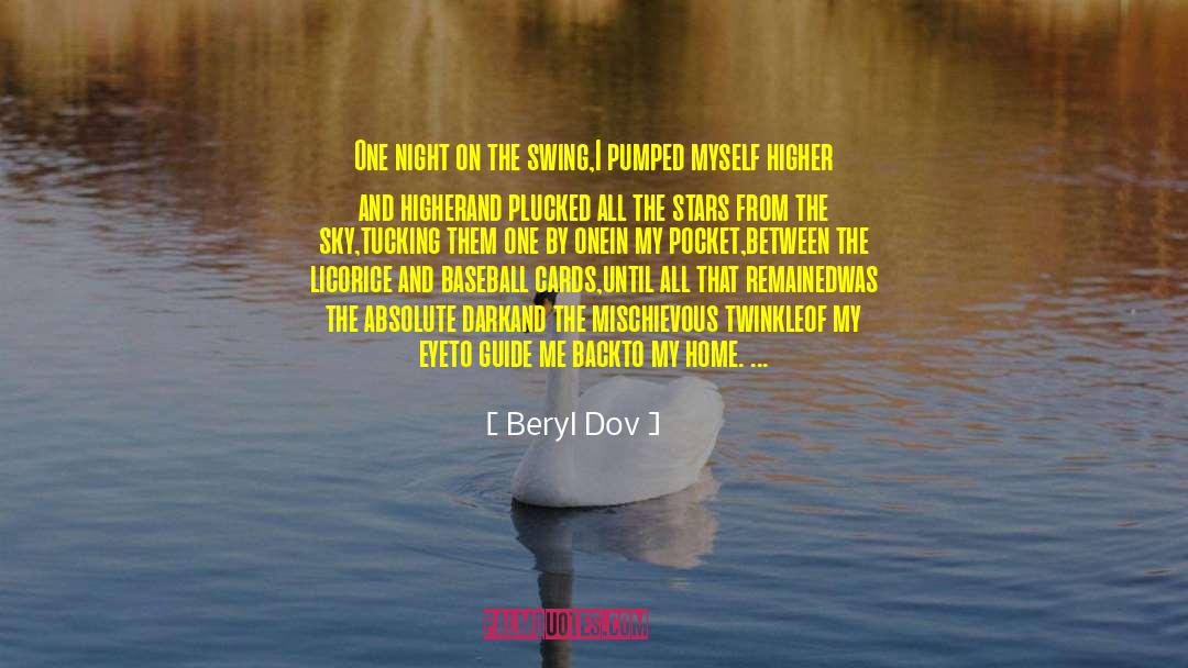 Baseball Cards quotes by Beryl Dov