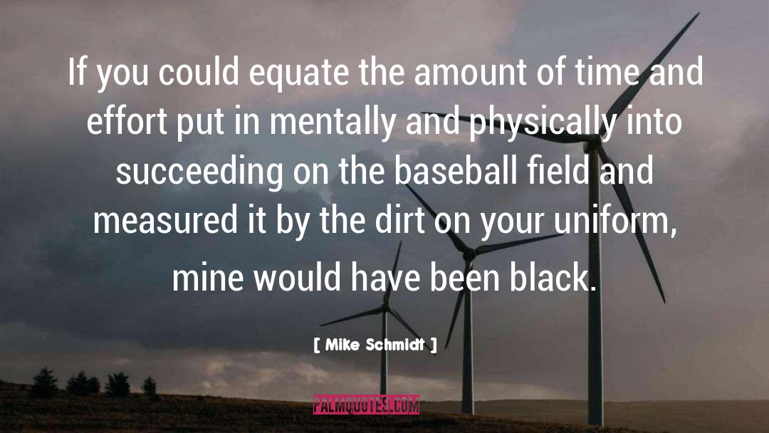 Baseball Field quotes by Mike Schmidt