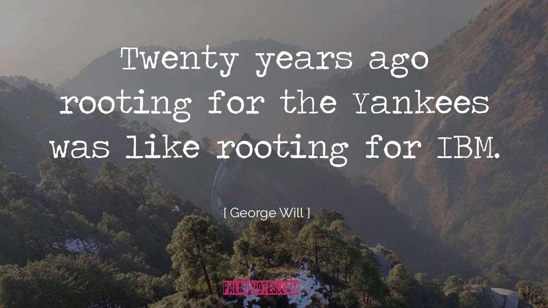 Baseball Field quotes by George Will