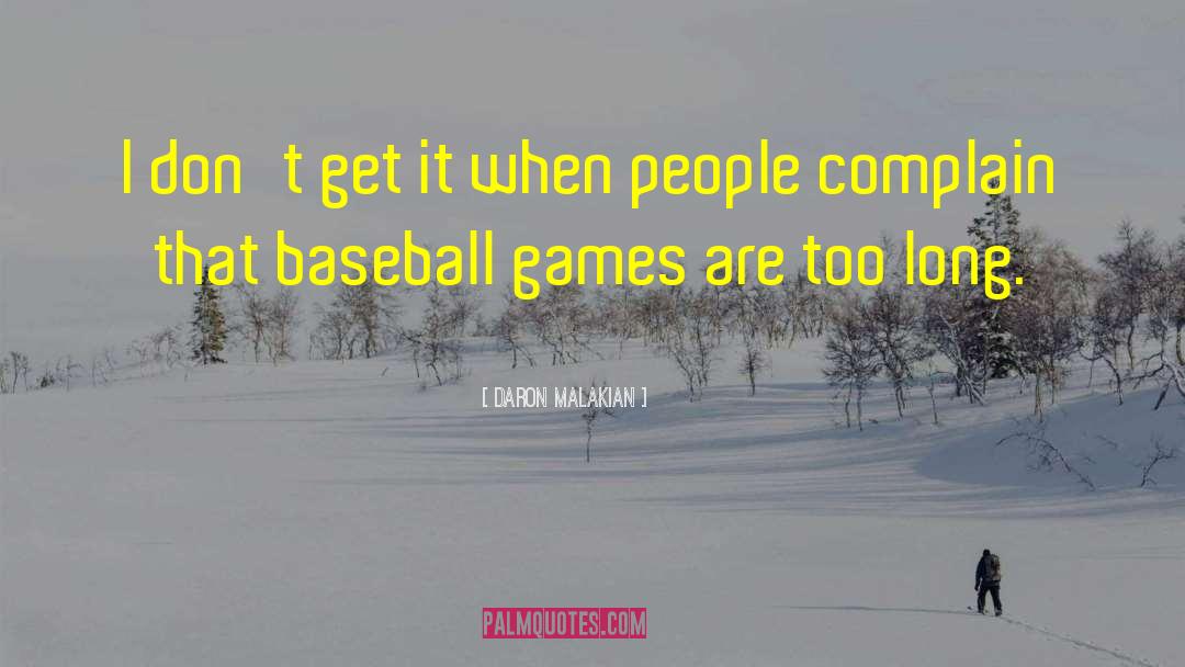 Baseball Games quotes by Daron Malakian