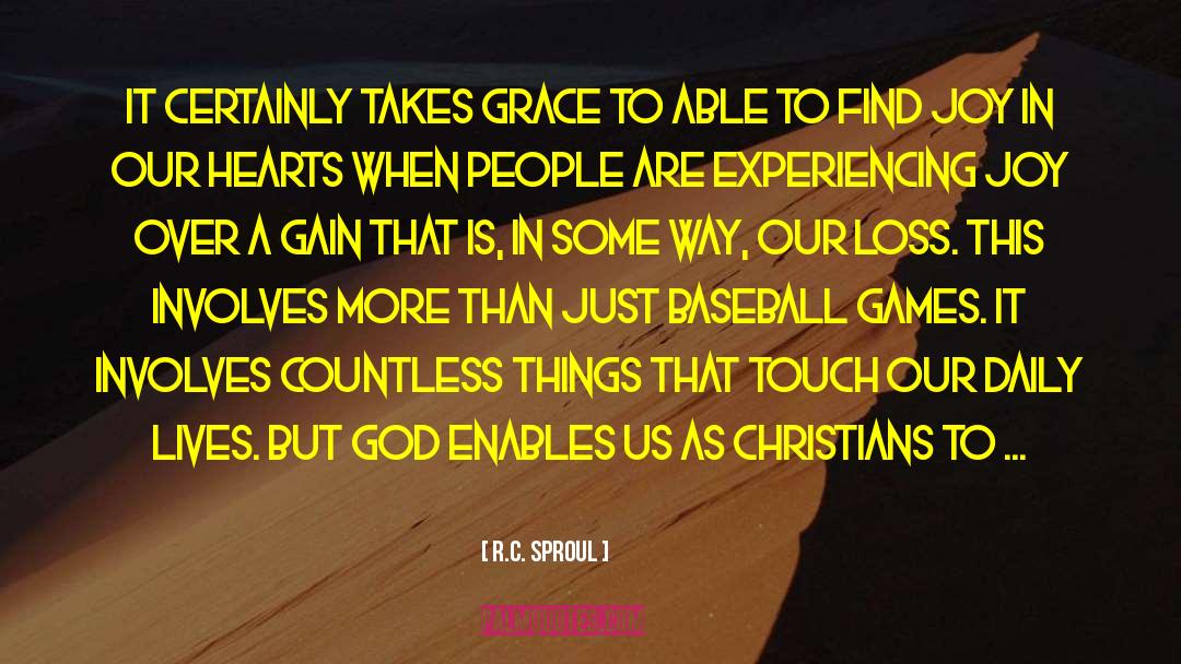 Baseball Games quotes by R.C. Sproul