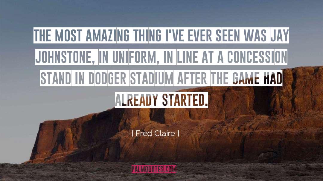 Baseball Games quotes by Fred Claire