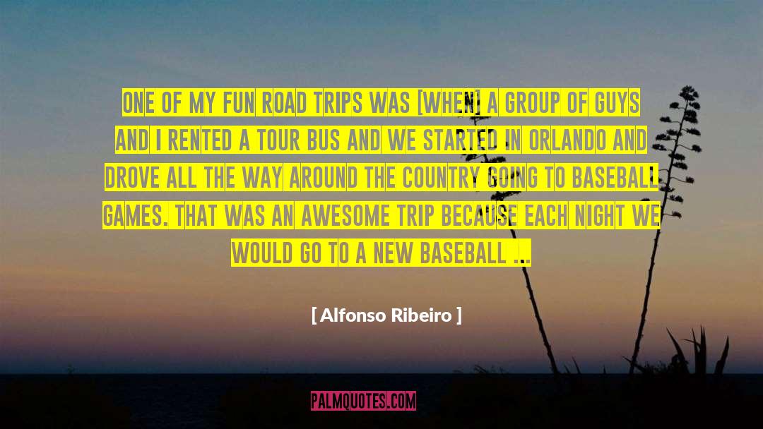 Baseball Games quotes by Alfonso Ribeiro