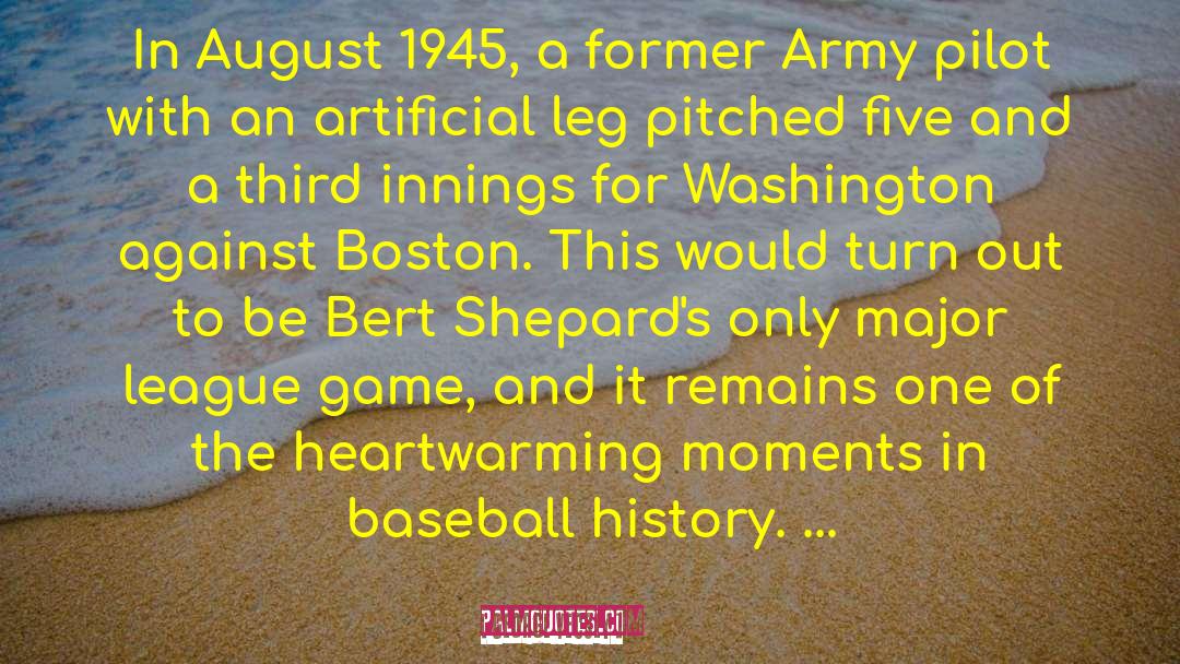 Baseball History quotes by George Vecsey