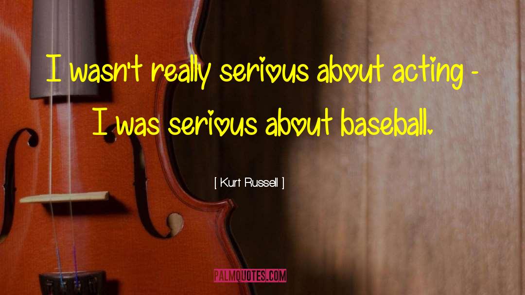 Baseball Pitching quotes by Kurt Russell