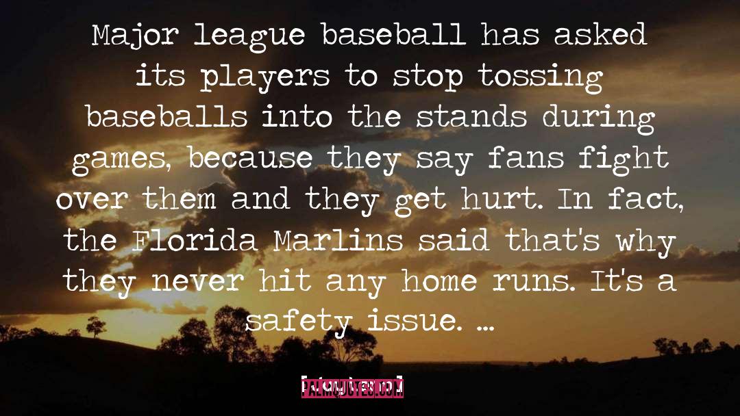 Baseball quotes by Jay Leno