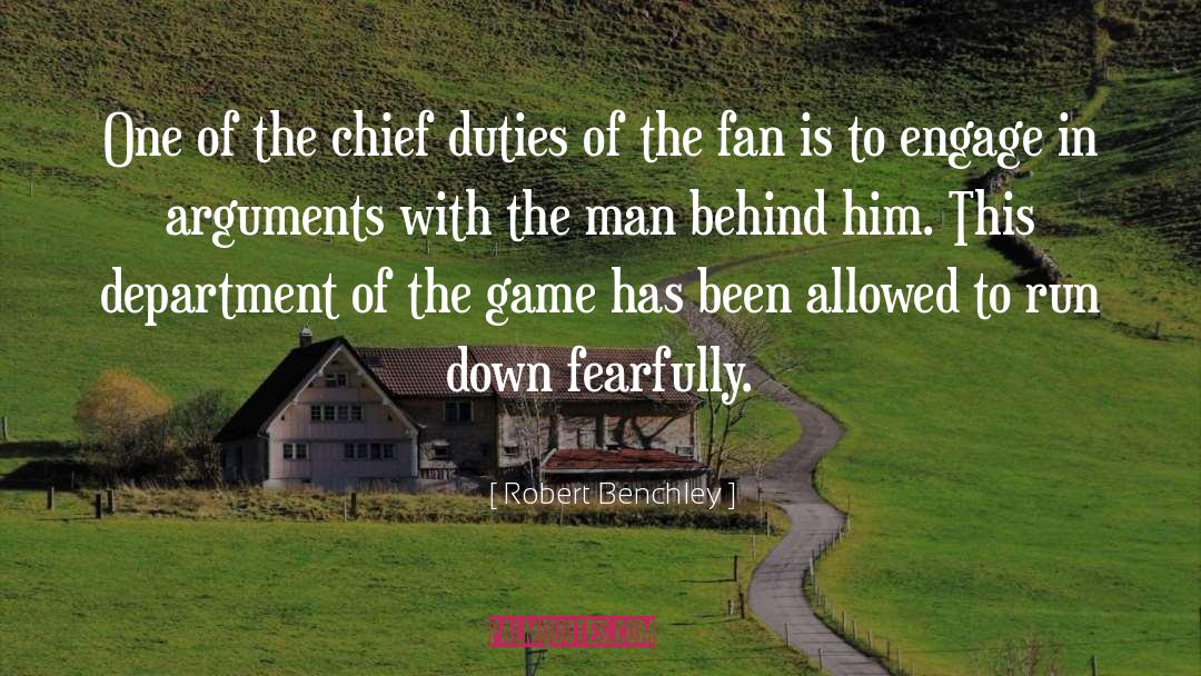 Baseball Season quotes by Robert Benchley