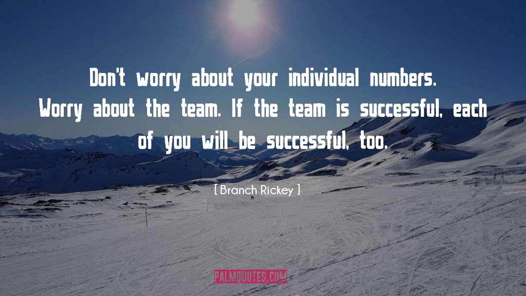 Baseball Team quotes by Branch Rickey