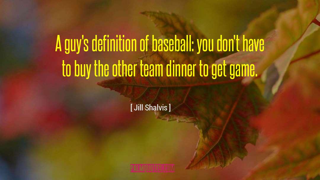 Baseball Trivia quotes by Jill Shalvis