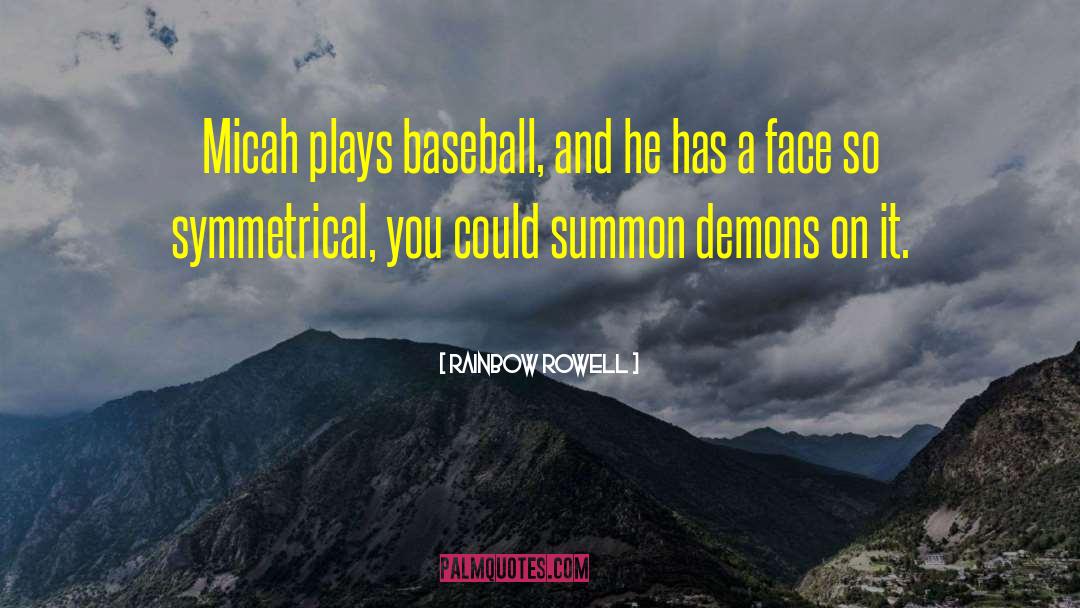 Baseball Trivia quotes by Rainbow Rowell