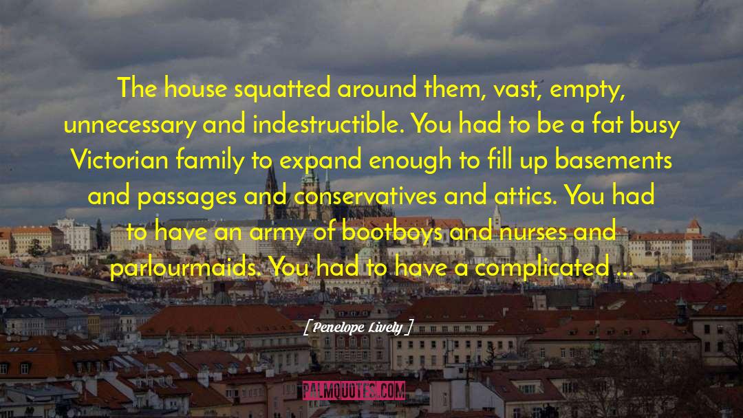 Basements quotes by Penelope Lively