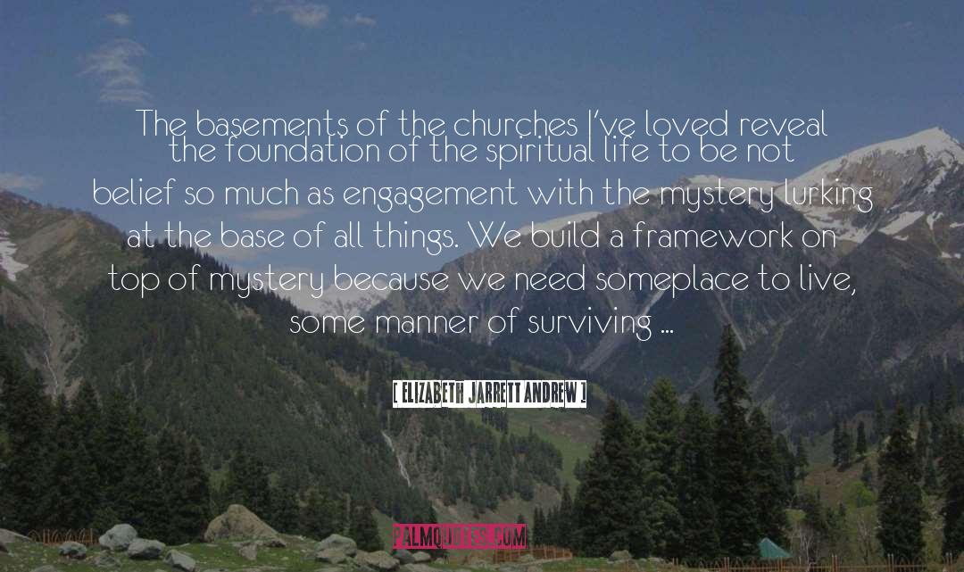 Basements quotes by Elizabeth Jarrett Andrew