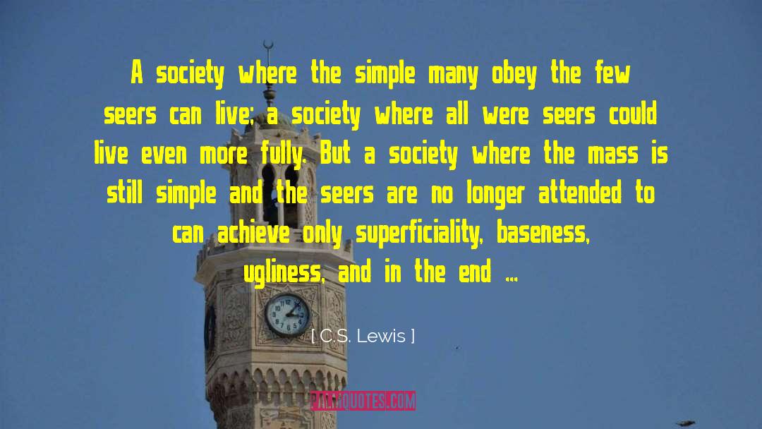 Baseness quotes by C.S. Lewis