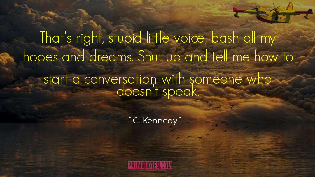 Bash quotes by C. Kennedy