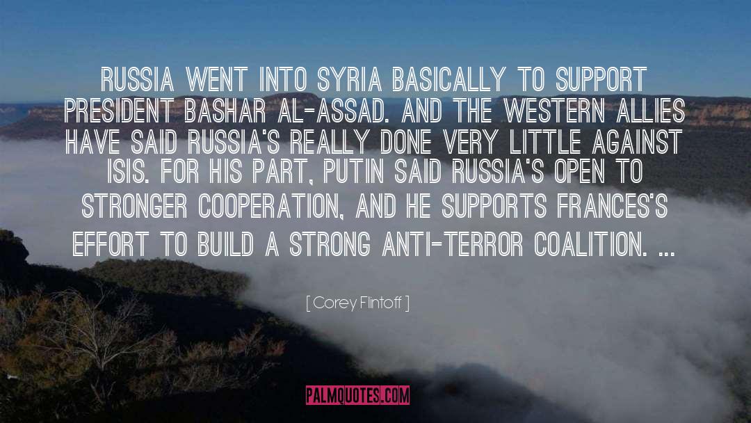 Bashar Al Assad quotes by Corey Flintoff