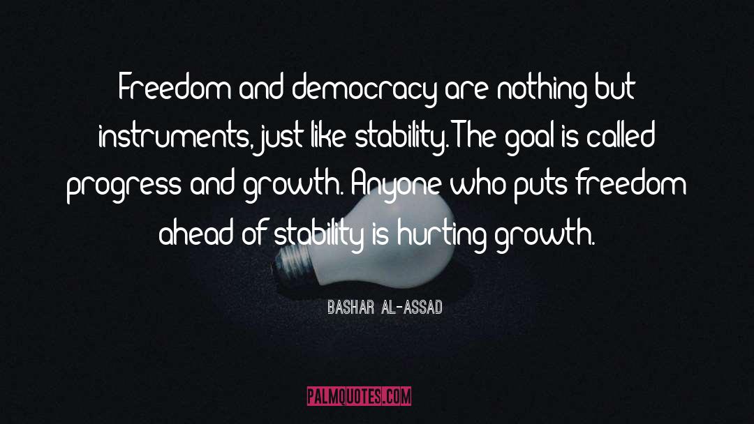 Bashar quotes by Bashar Al-Assad