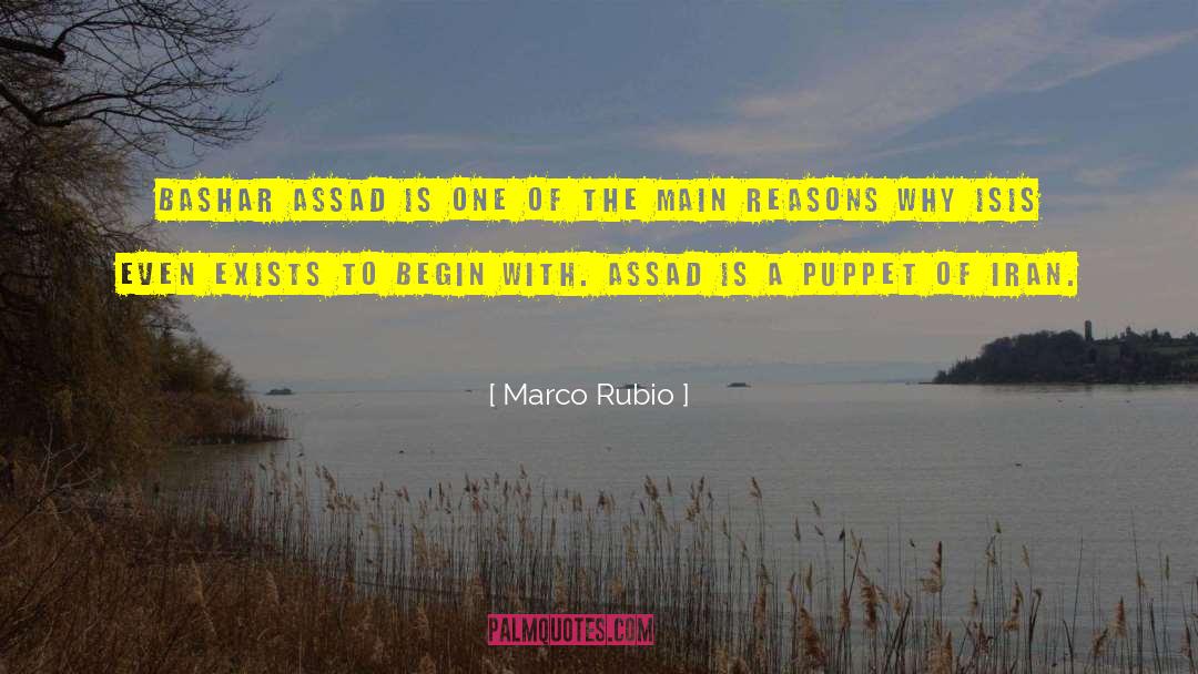 Bashar quotes by Marco Rubio