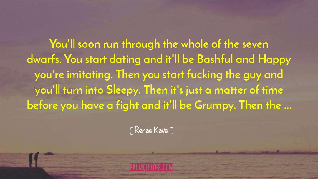 Bashful quotes by Renae Kaye