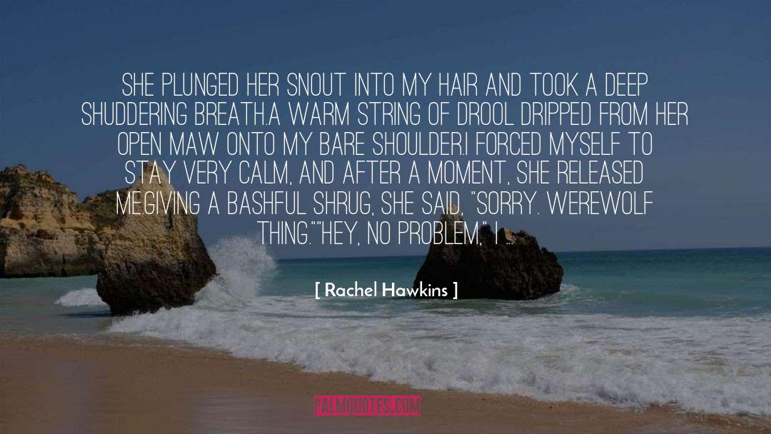 Bashful quotes by Rachel Hawkins