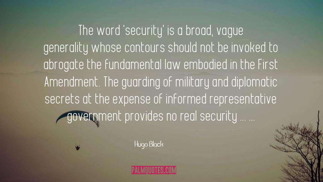 Basic Fundamental quotes by Hugo Black