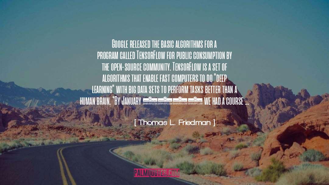 Basic Human Need quotes by Thomas L. Friedman