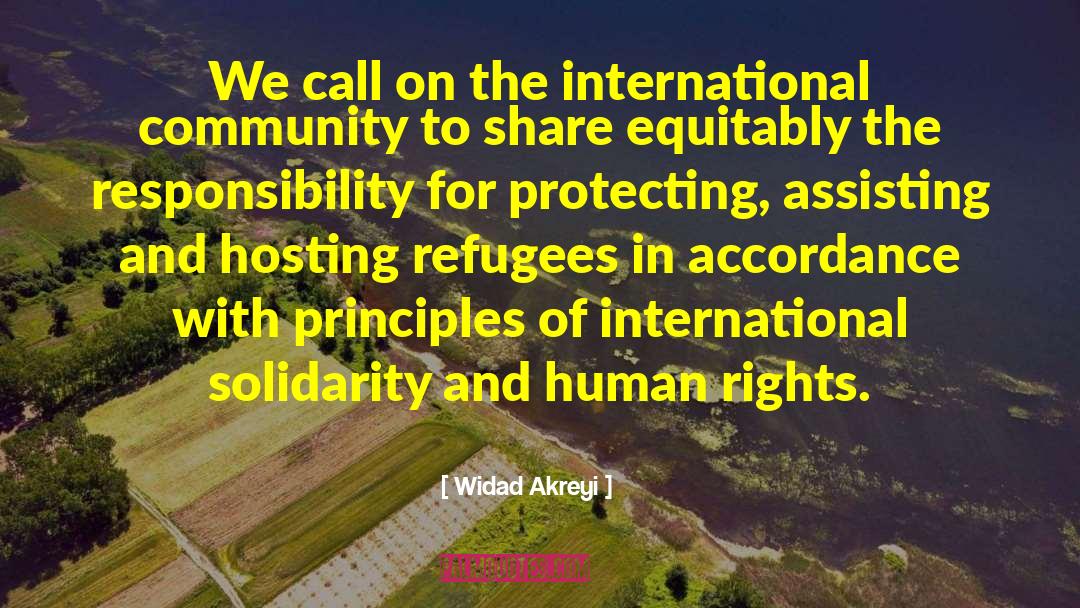 Basic Human Rights quotes by Widad Akreyi