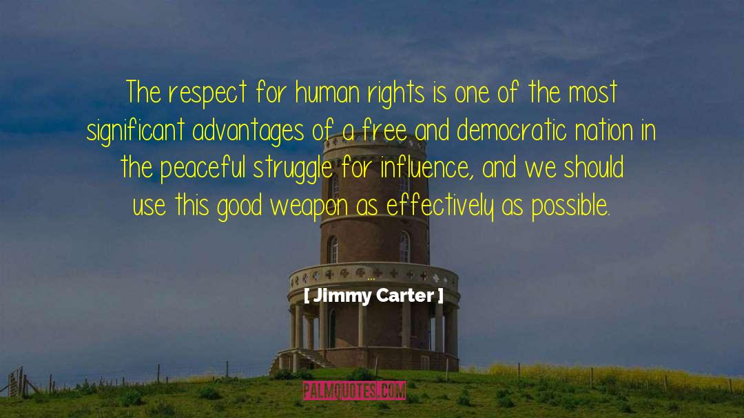 Basic Human Rights quotes by Jimmy Carter