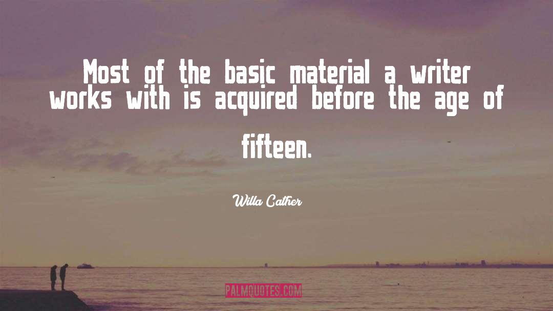 Basic quotes by Willa Cather