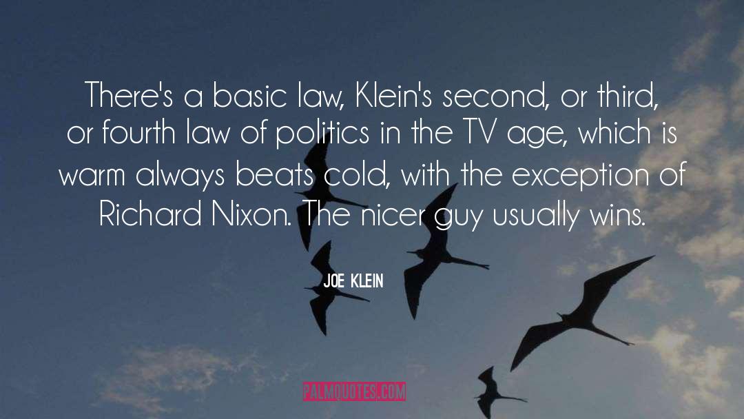 Basic quotes by Joe Klein