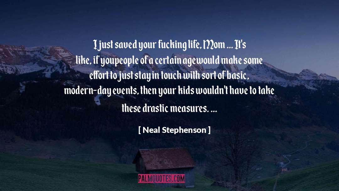 Basic Tastes quotes by Neal Stephenson