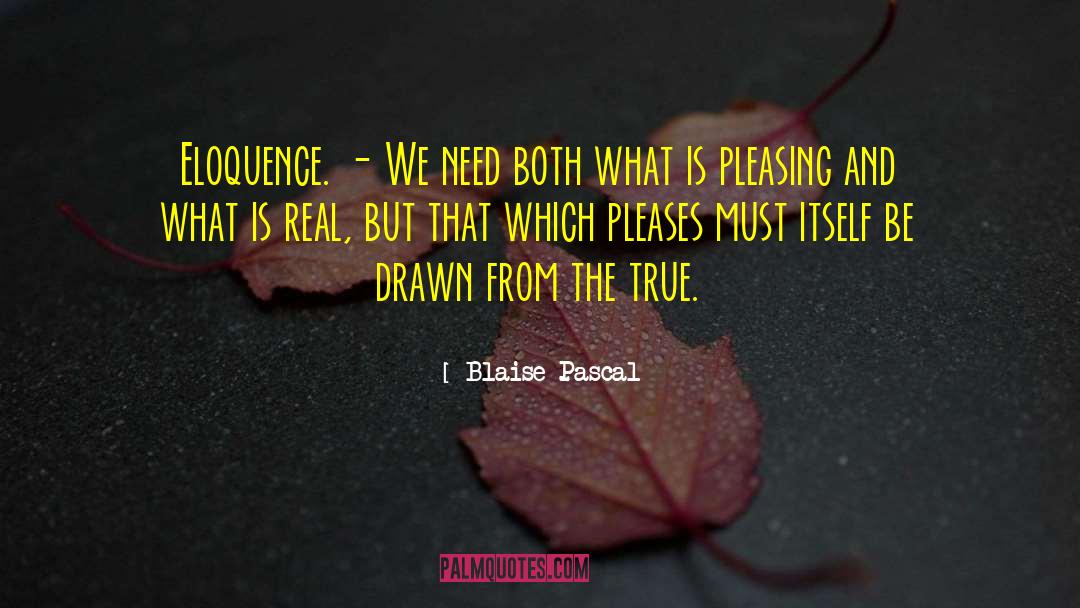 Basic Truth quotes by Blaise Pascal