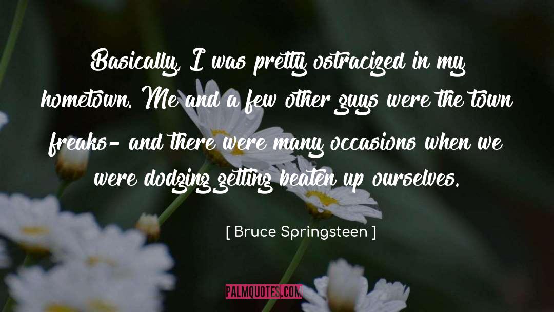 Basically quotes by Bruce Springsteen