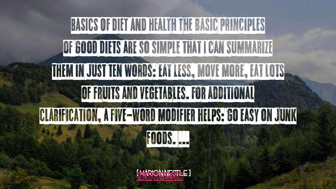 Basics quotes by Marion Nestle