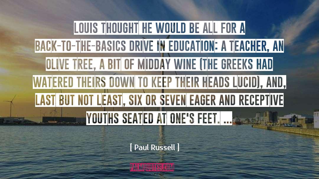 Basics quotes by Paul Russell
