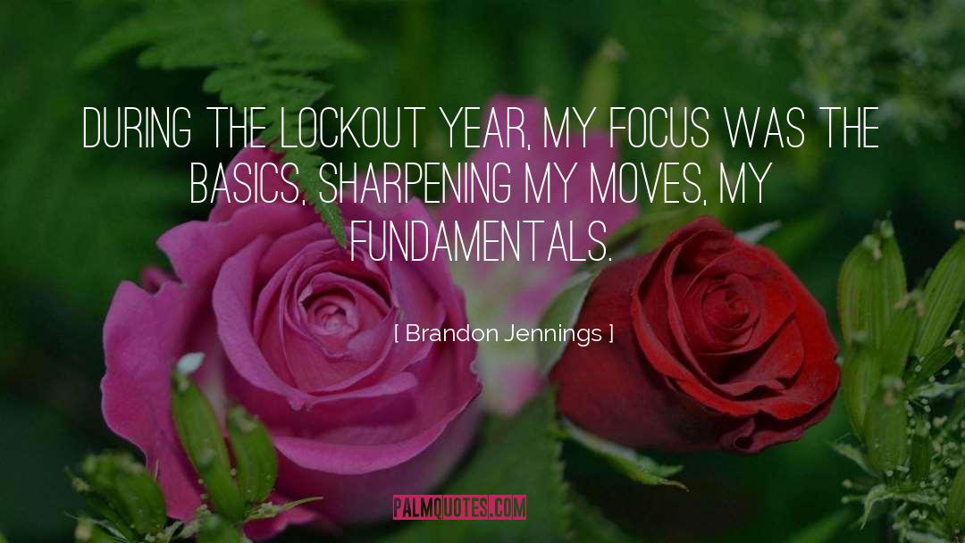 Basics quotes by Brandon Jennings