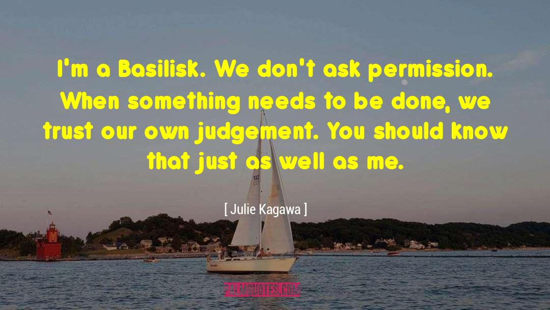 Basilisk quotes by Julie Kagawa