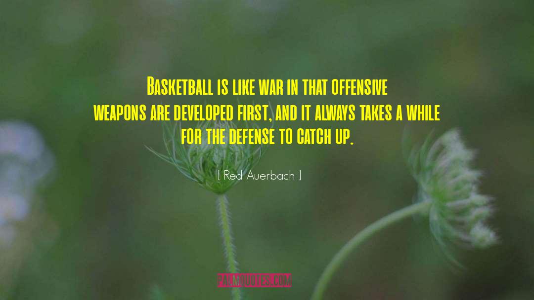 Basketball Announcer quotes by Red Auerbach