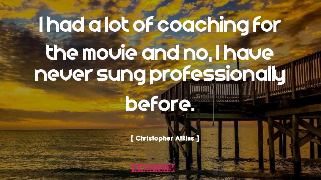 Basketball Coaching quotes by Christopher Atkins
