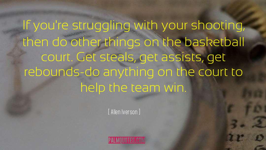 Basketball Court quotes by Allen Iverson