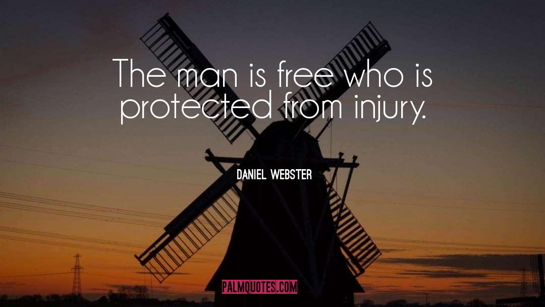 Basketball Injury quotes by Daniel Webster
